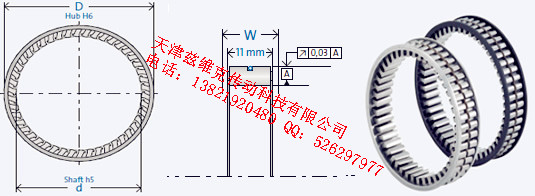 GMNFE428Z單向軸承圖紙