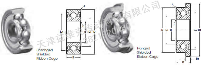NHBB SSL-520 深溝球軸承圖紙